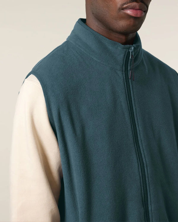 Veste polaire sans manches pour homme à personnaliser