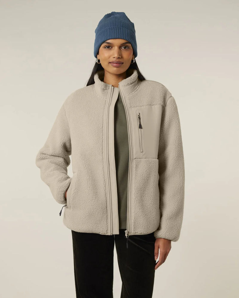 Veste sherpa unisexe à personnaliser