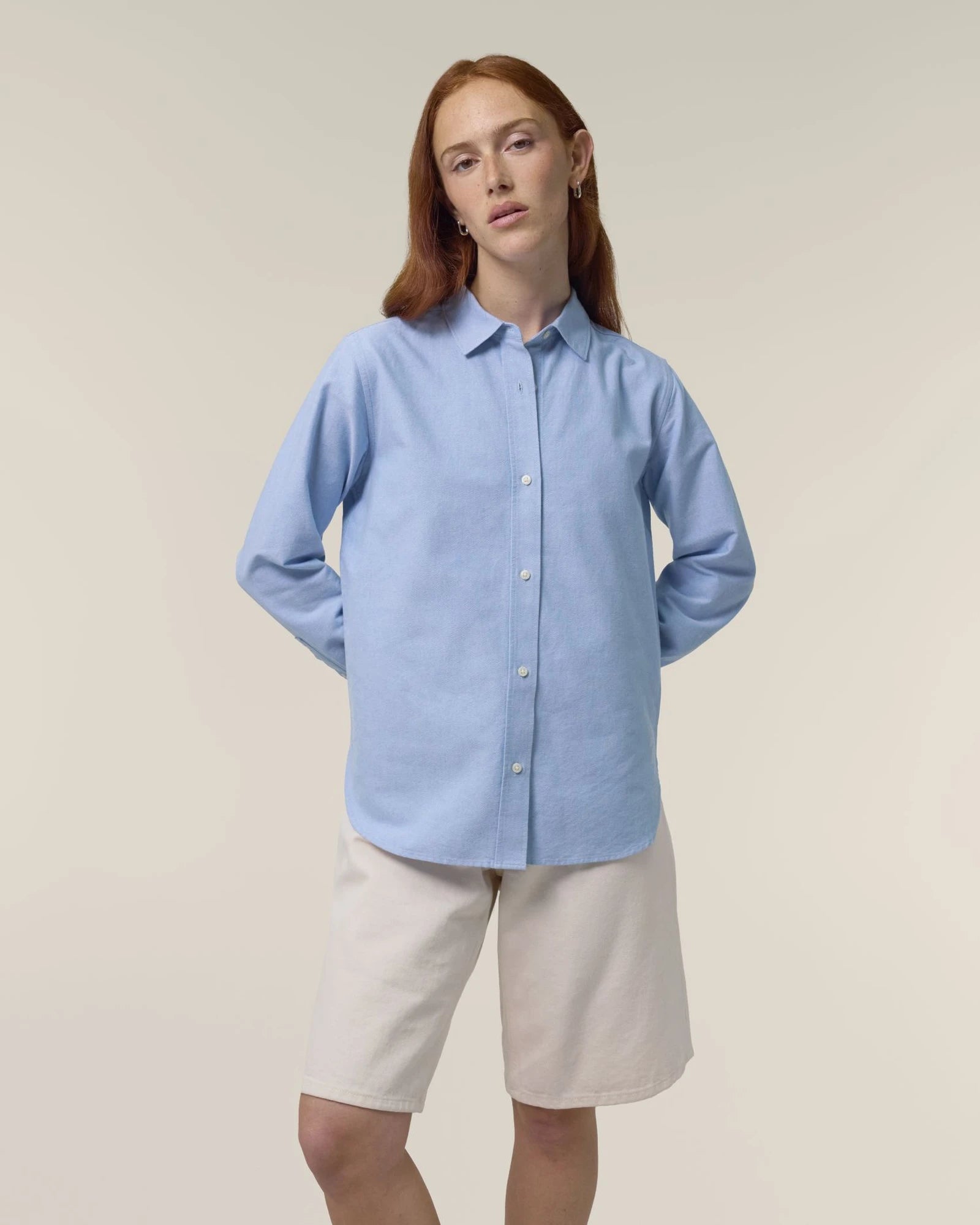 Chemise femme coton bio Stanley/Stella Oxford à personnaliser - 6