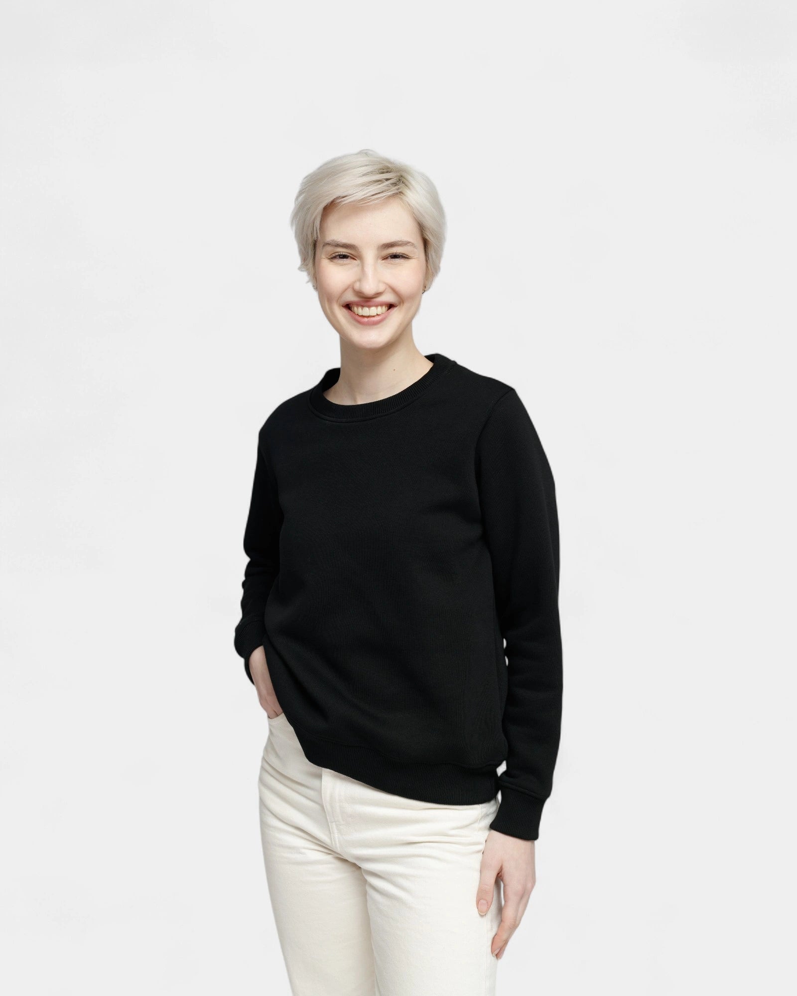 Sweat molletonné femme Made in France à personnaliser