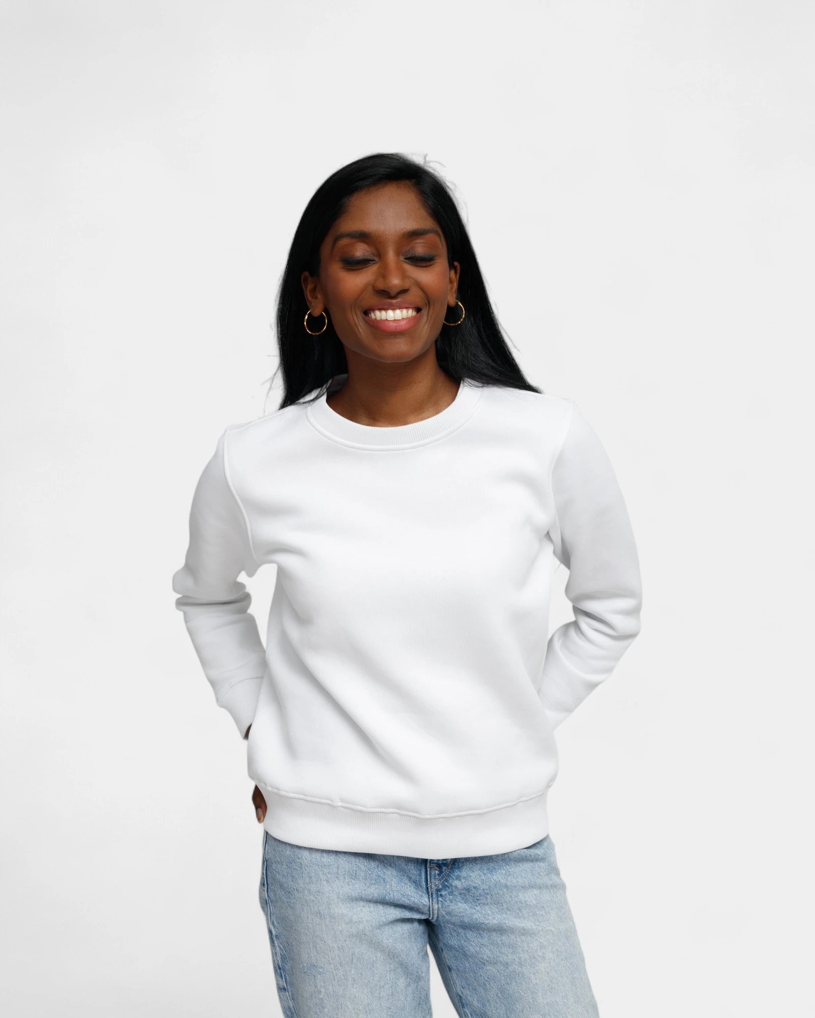 Sweat molletonné femme Made in France à personnaliser