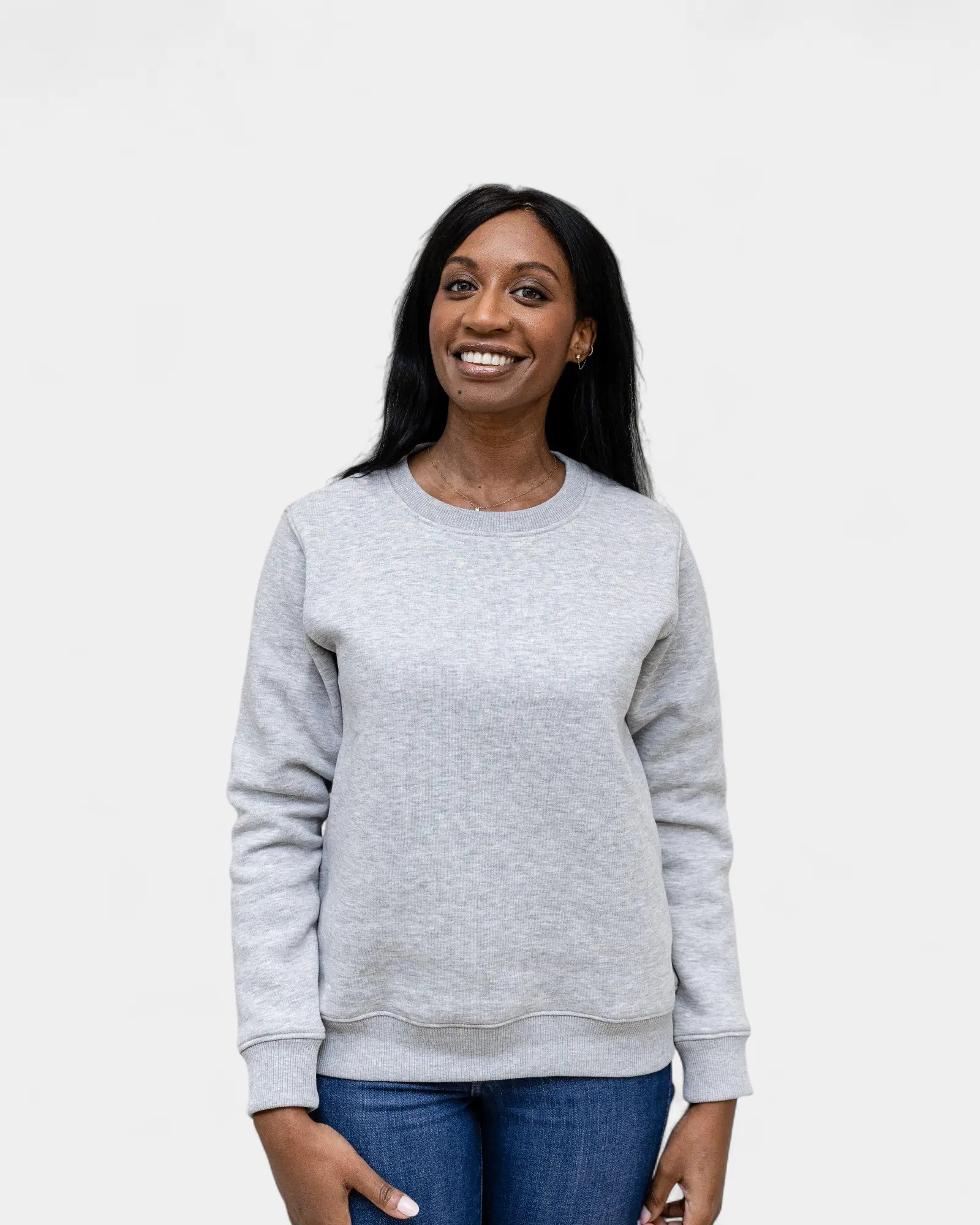 Sweat molletonné femme Made in France à personnaliser