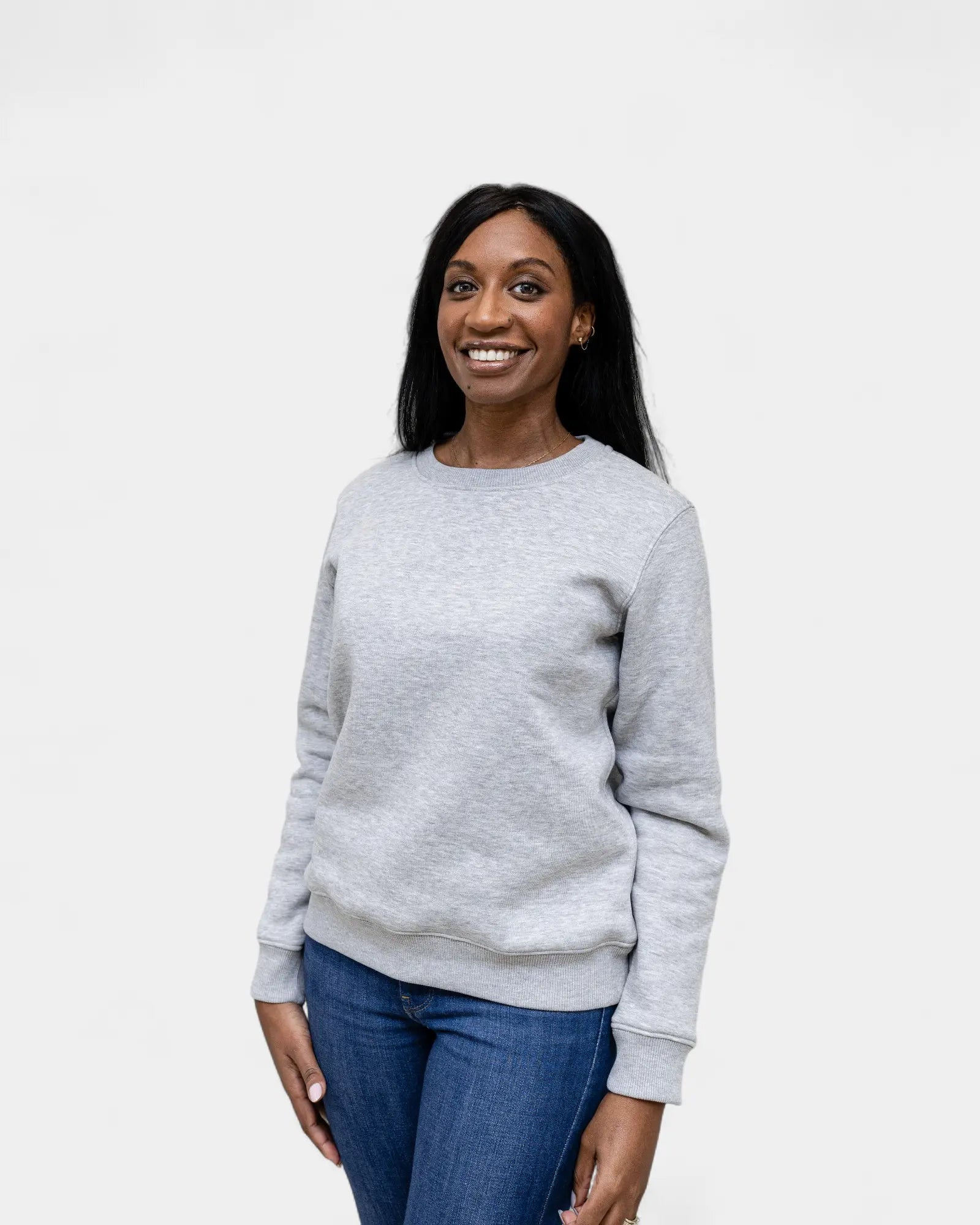 Sweat molletonné femme Made in France à personnaliser
