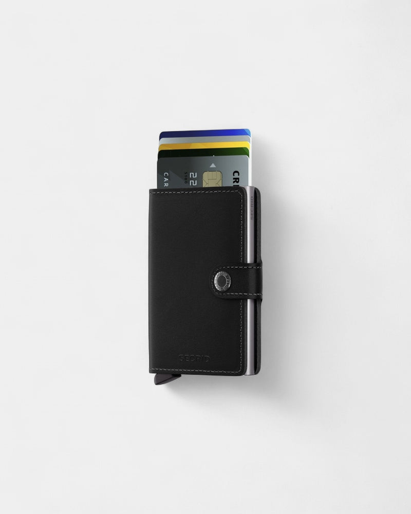Porte cartes Miniwallet en cuir à personnaliser