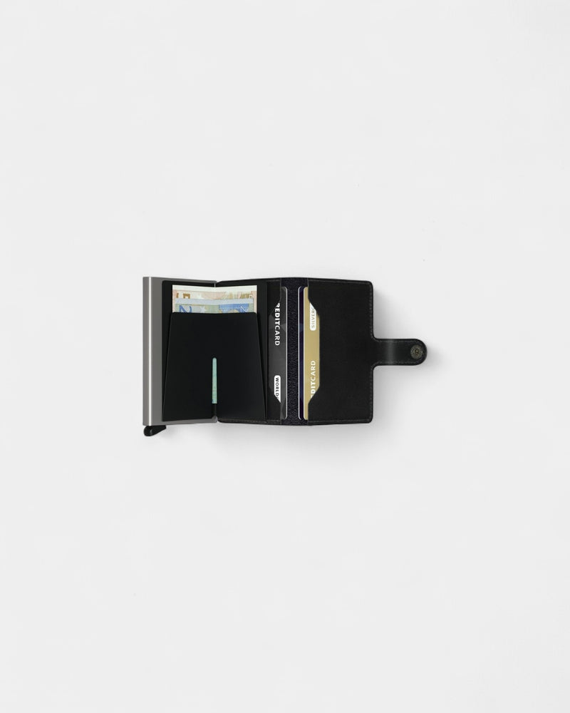 Porte cartes Miniwallet en cuir à personnaliser