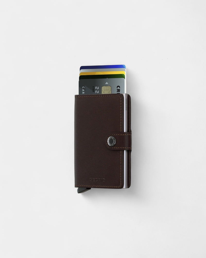 Porte cartes Miniwallet en cuir à personnaliser