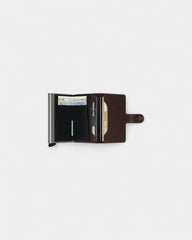 Porte cartes Miniwallet en cuir à personnaliser
