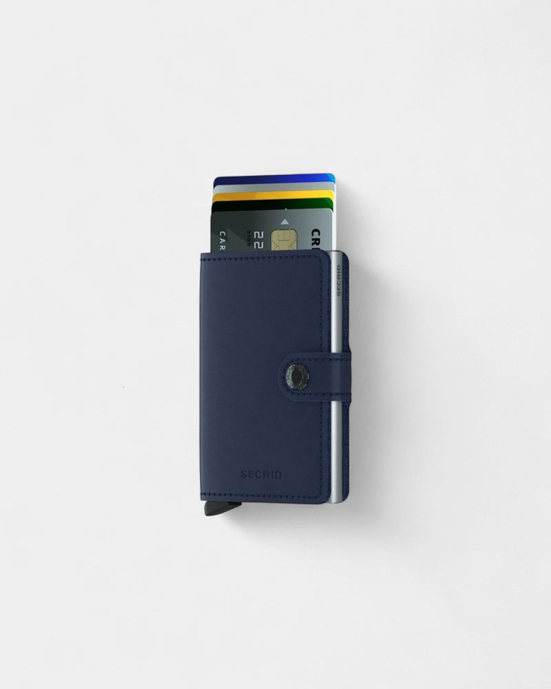 Porte cartes Miniwallet en cuir à personnaliser