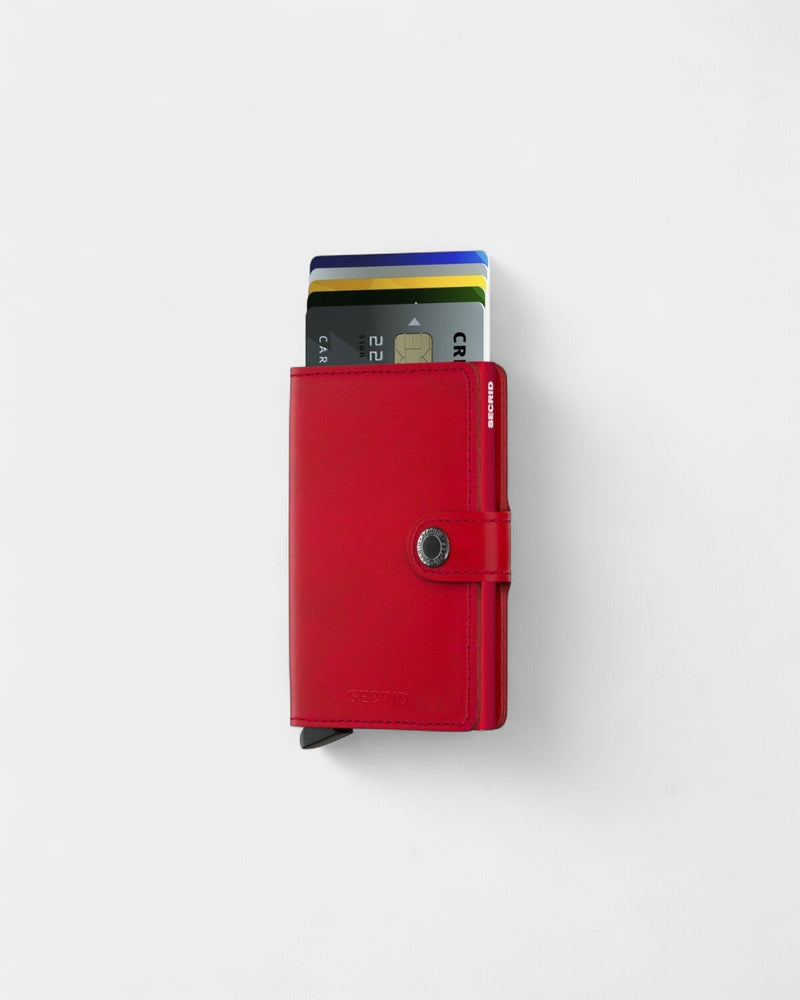 Porte cartes Miniwallet en cuir à personnaliser