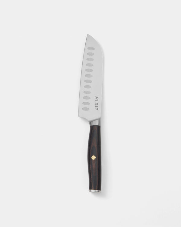 Couteau santoku en acier inoxydable à personnaliser