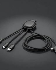 Câble NFC plastique recyclé Ine Smart Long à personnaliser - 5