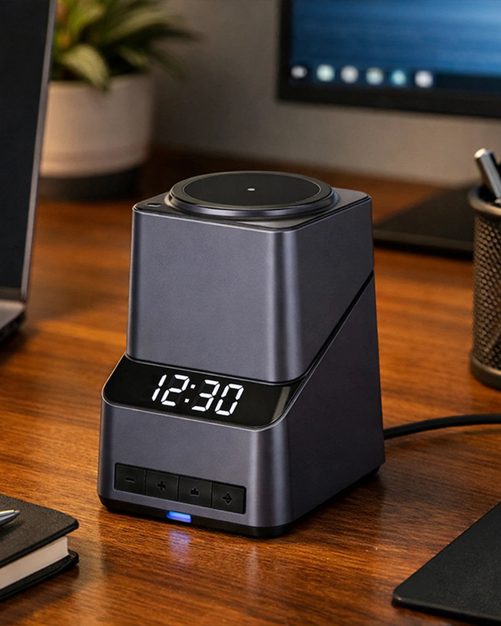 Chargeur sans fil anthracite à personnaliser - 5