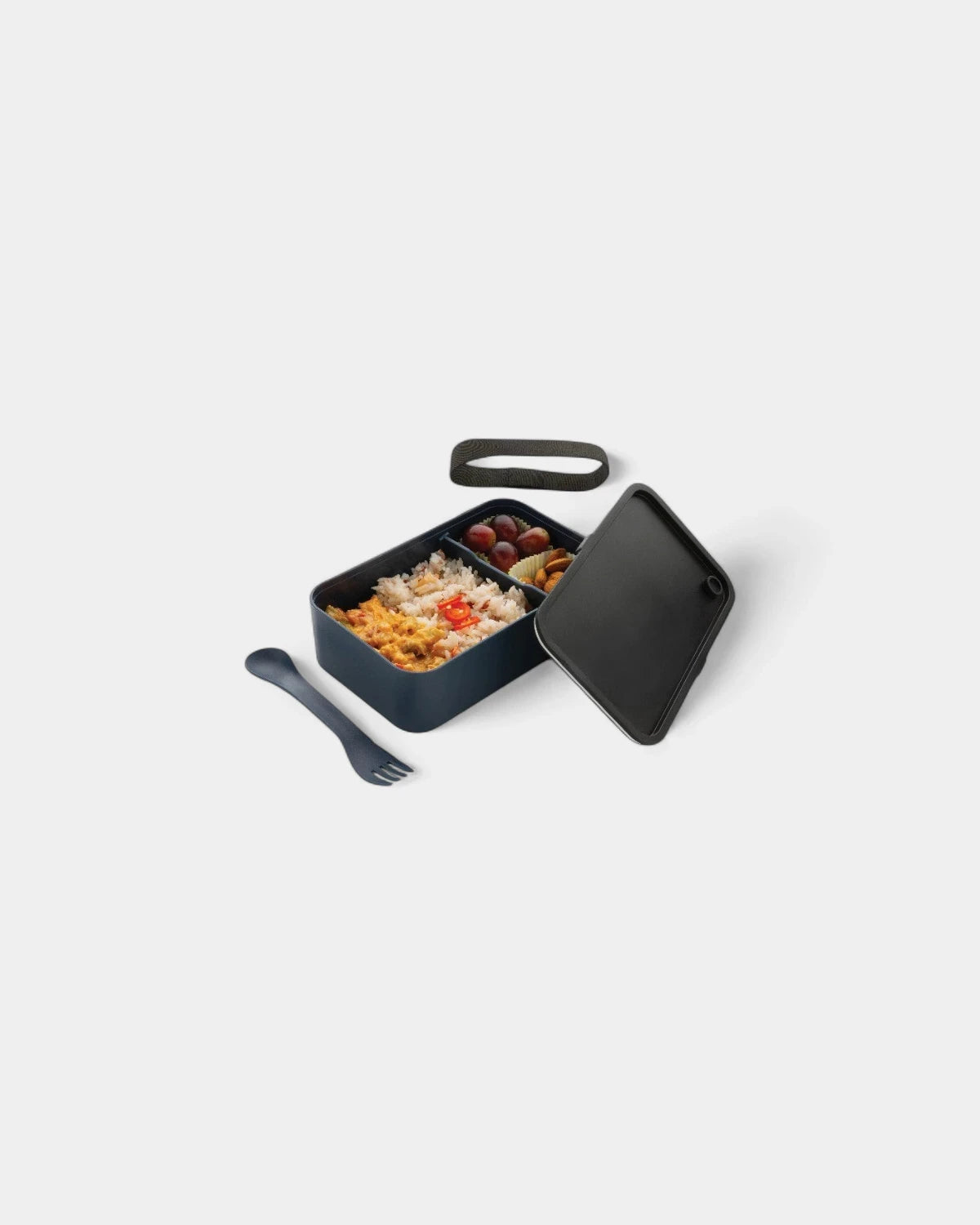 Lunch box 0,8L avec cuillère et sangle à personnaliser