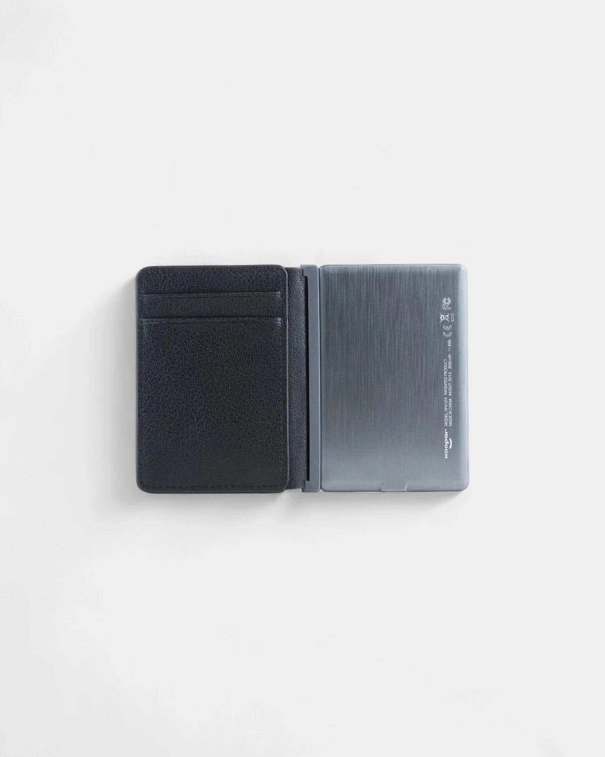 Porte-cartes INE anti-RFID en cuir recyclé personnalisable