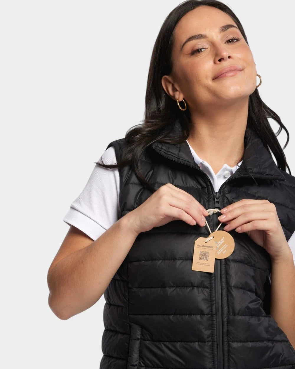 Doudoune sans manches femme Made in France à personnaliser