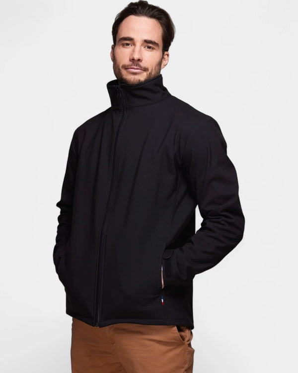 Blouson softshell homme Made in France à personnaliser