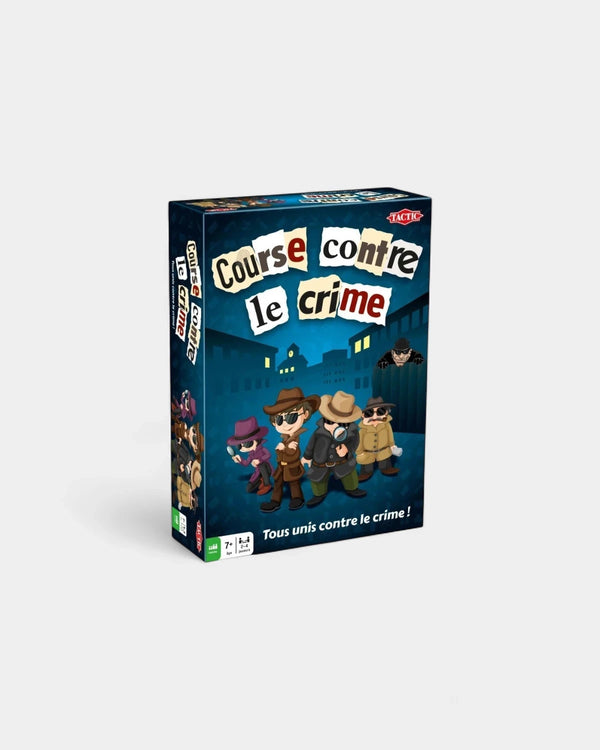 Jeu de course contre le crime