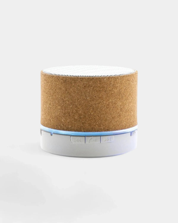 Enceinte sans fil 3 W en liège FSC à personnaliser