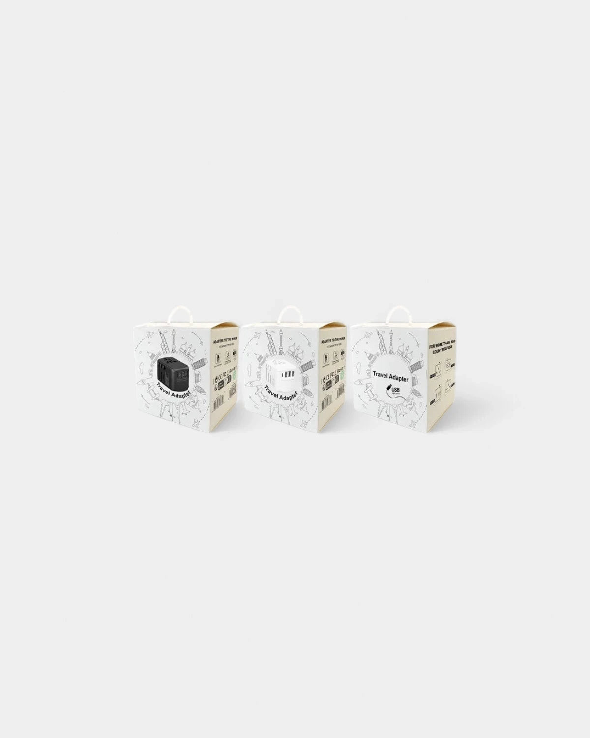 Adaptateur de voyage universel à personnaliser