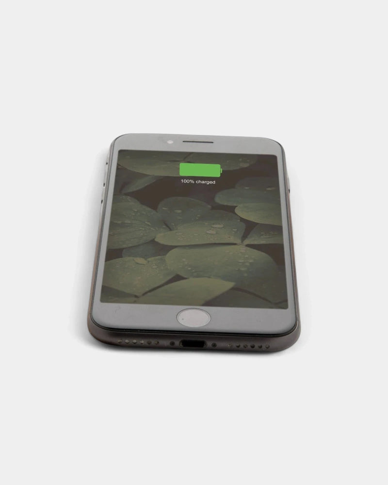 Powerbank 4 000 mAh en bambou à induction 5 W à personnaliser
