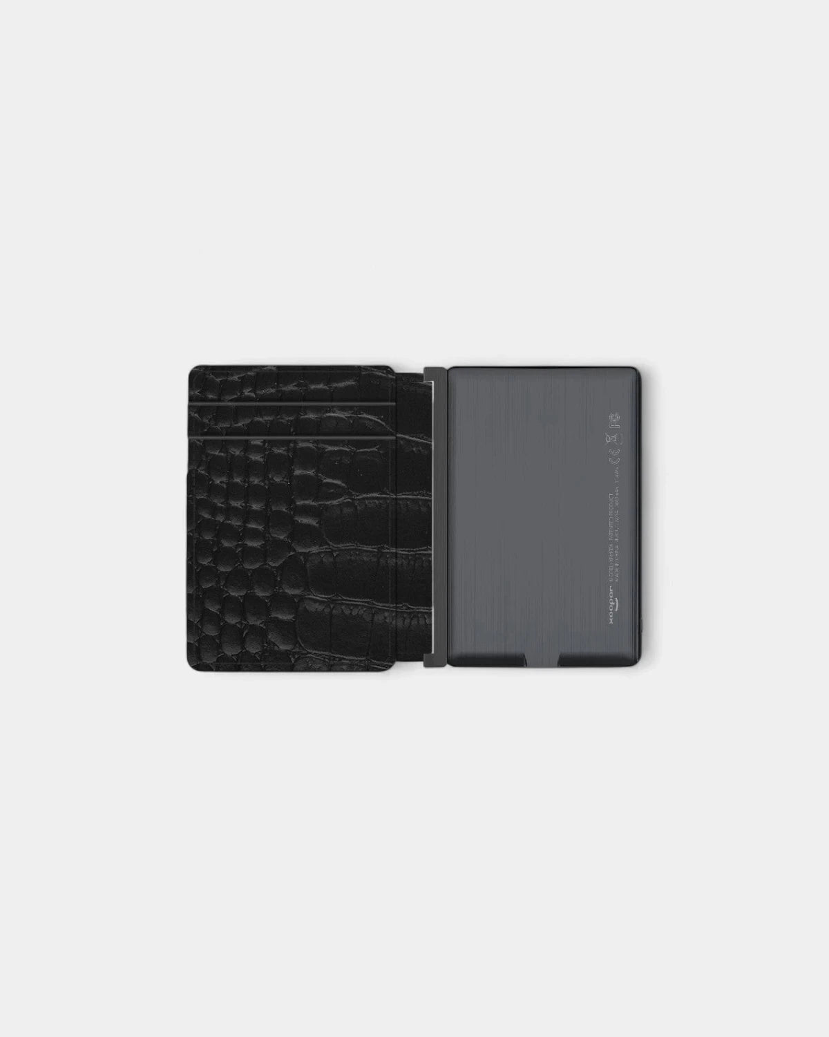 Porte-cartes INE anti-RFID en cuir recyclé personnalisable