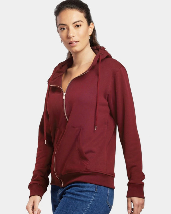 Hoodie zippé unisexe Made in France à personnaliser