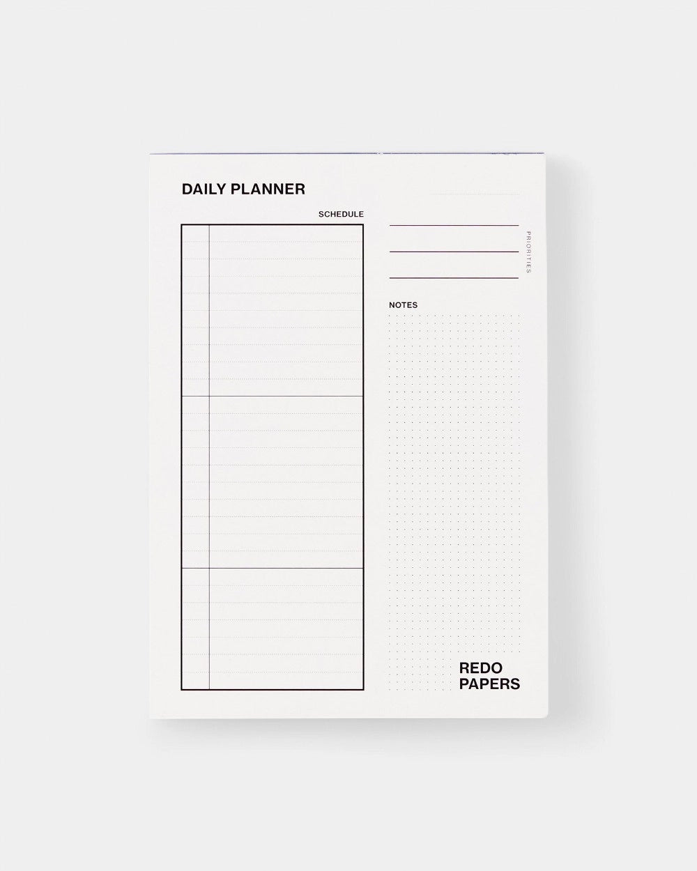 Planificateur quotidien à personnaliser