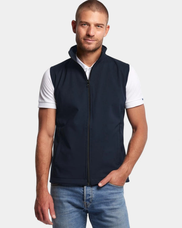 Bodywarmer softshell homme Made in France à personnaliser