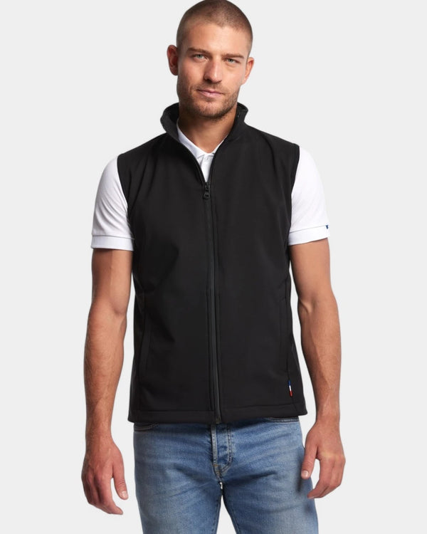 Bodywarmer Softshell Homme Made in France Personnalisable