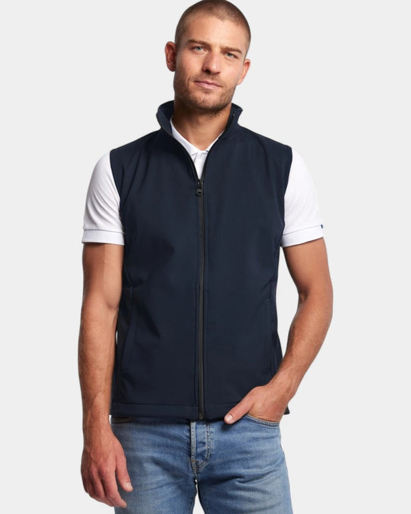 Bodywarmer softshell homme Made in France à personnaliser