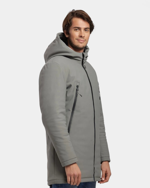 Parka softshell avec doublure doudoune à personnaliser