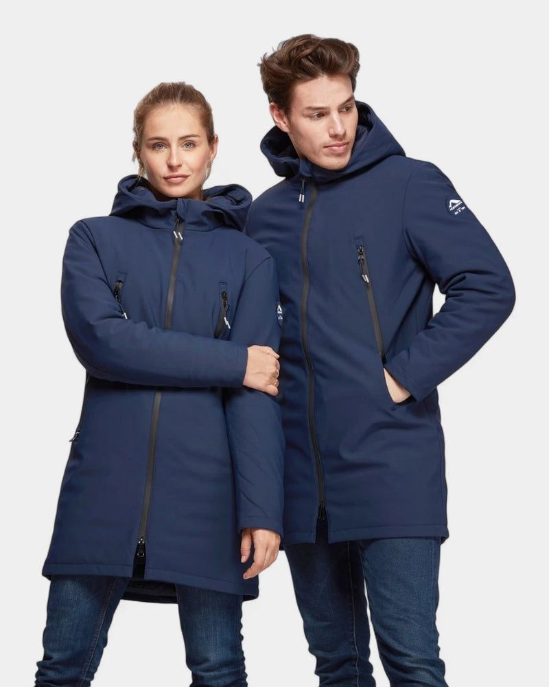 Parka softshell avec doublure doudoune à personnaliser