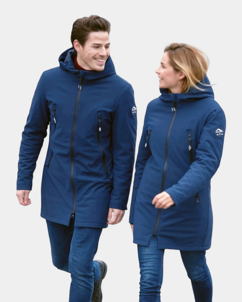 Parka softshell avec doublure doudoune à personnaliser