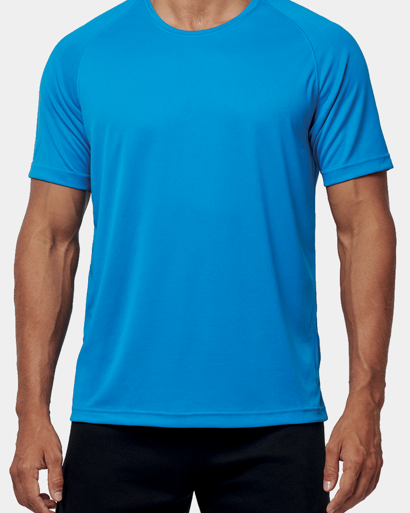 T-shirt de sport homme 100% recyclé personnalisable