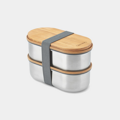 Double lunchbox personnalisable 