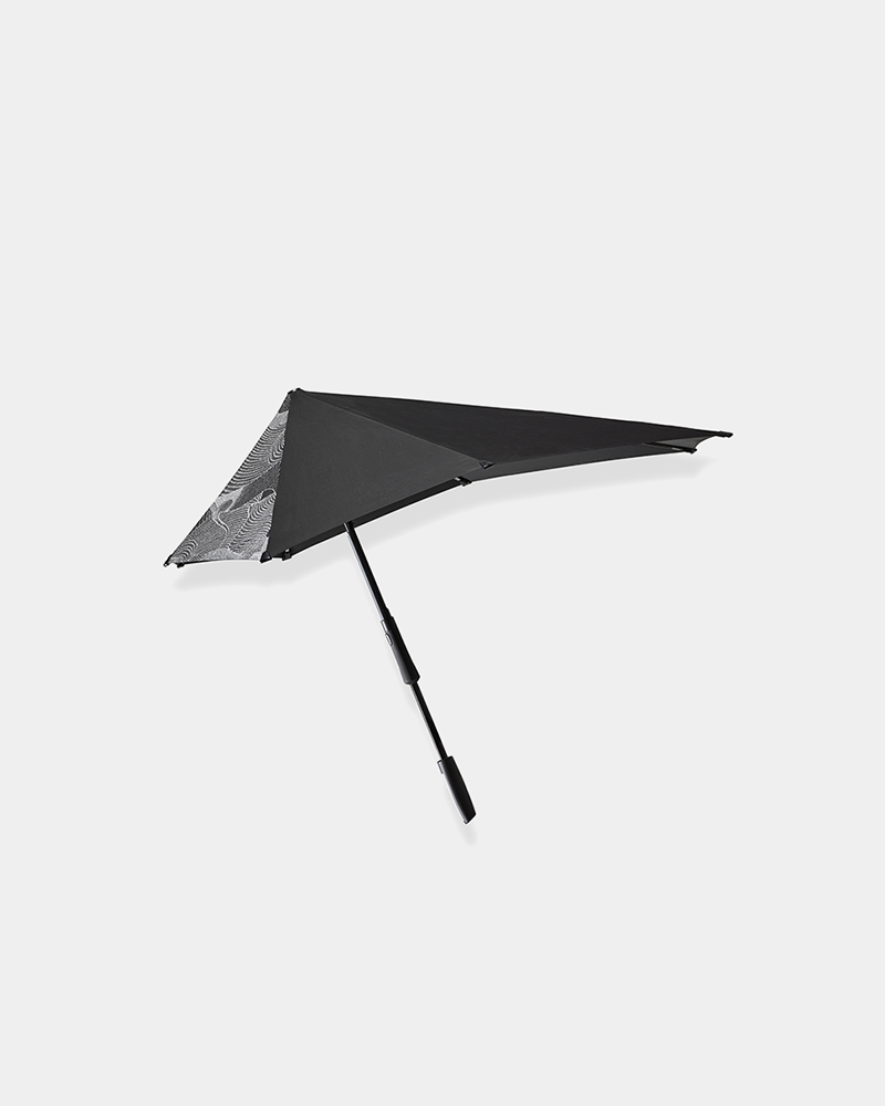 Parapluie tempête canne L à personnaliser