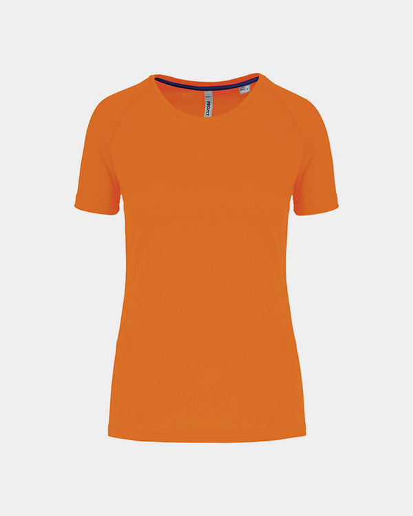 T-shirt de sport recyclé pour femme personnalisable