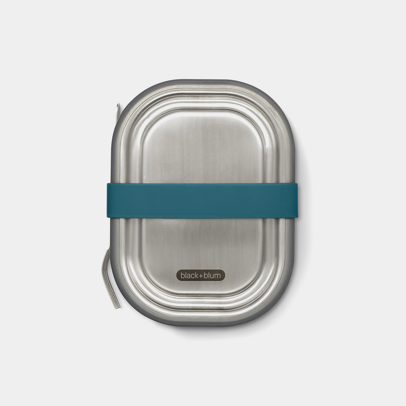 Lunchbox bleu à personnaliser 