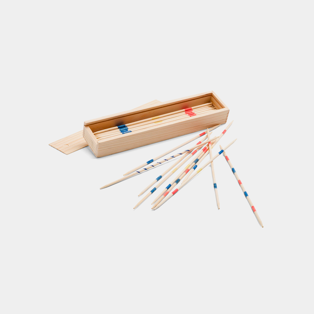 Jeu De Mikado Ancien En Bois - Jeu De Société Classique - Occasion