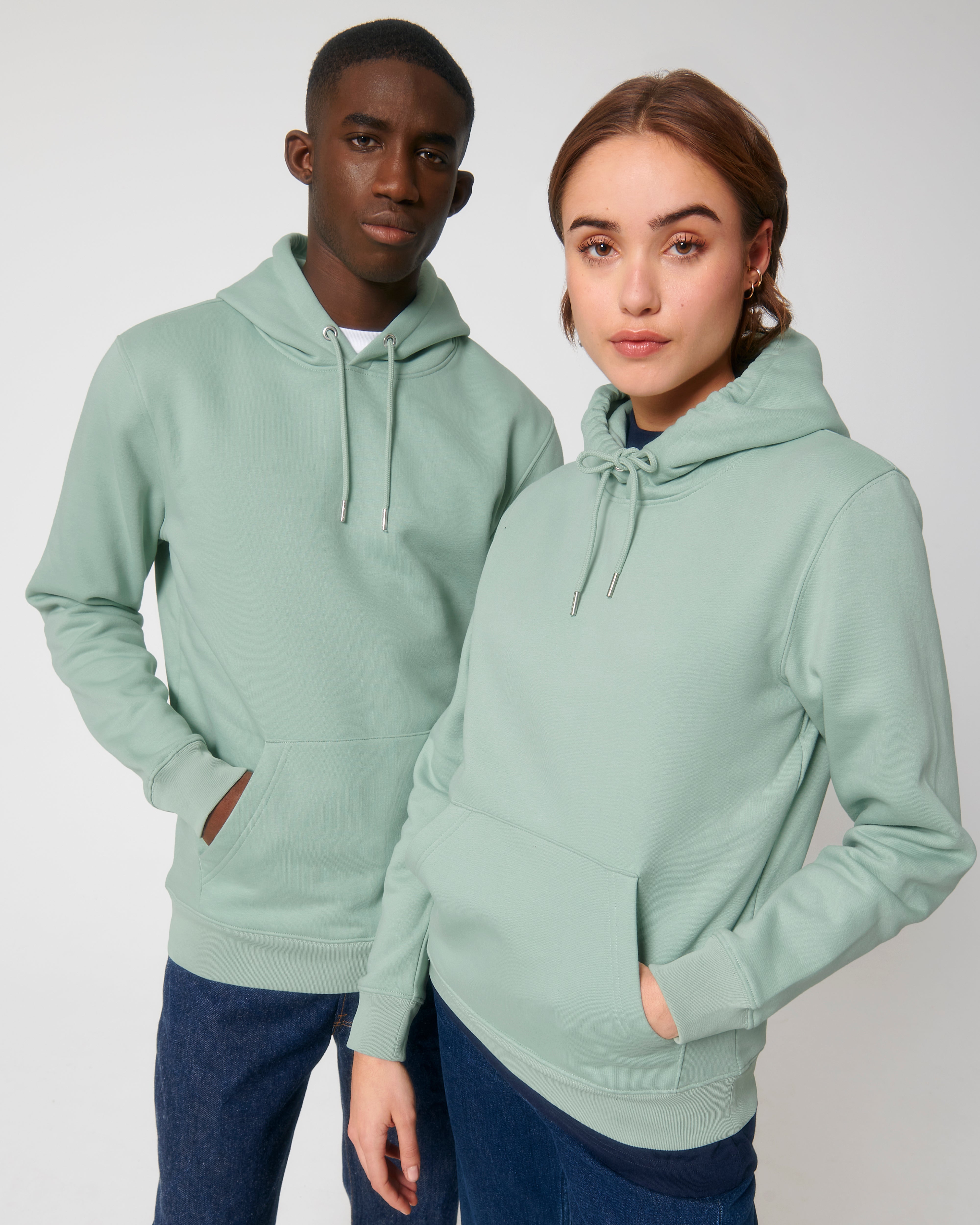 Sweat à capuche iconique à personnaliser en coton bio