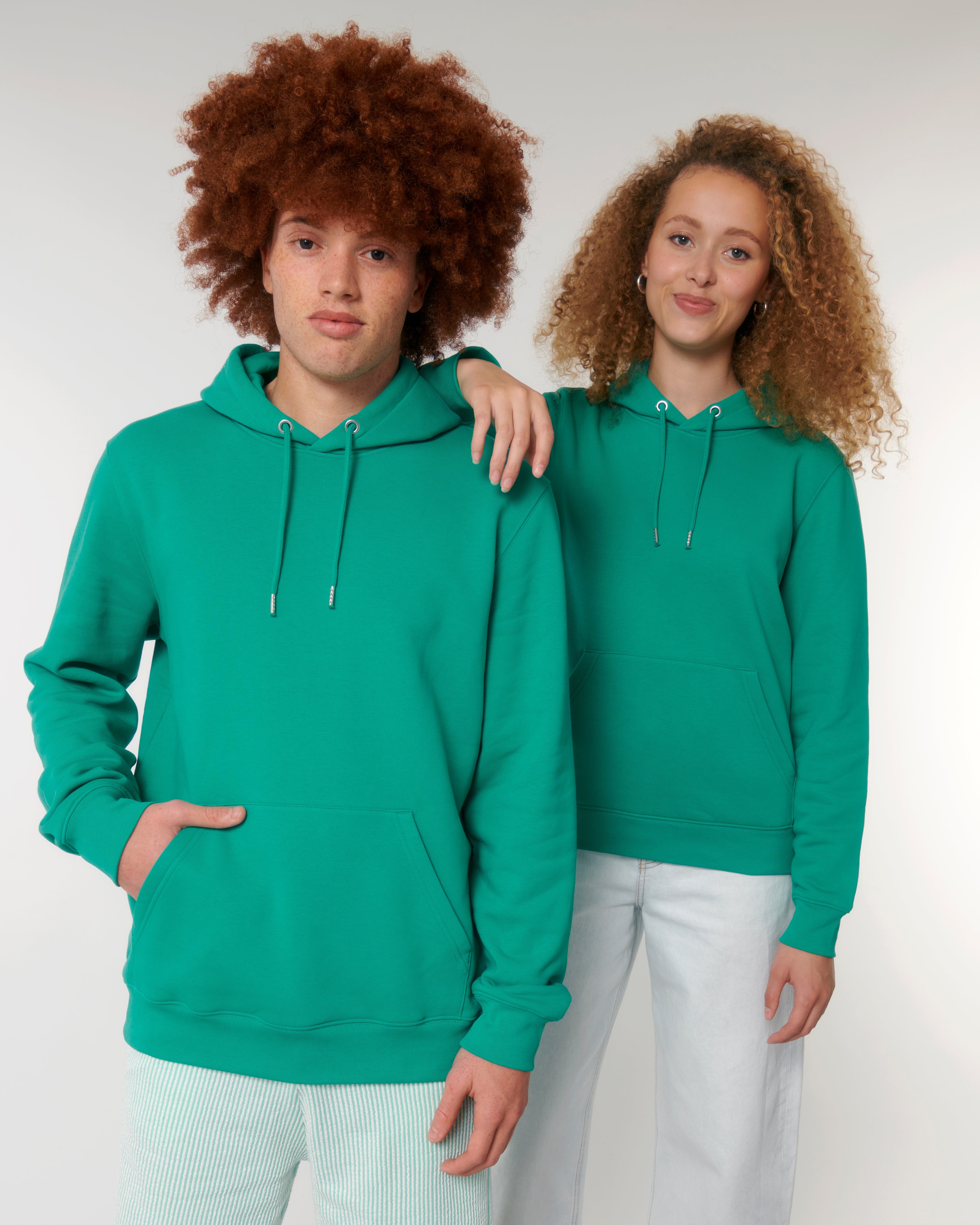 Sweat à capuche iconique à personnaliser en coton bio