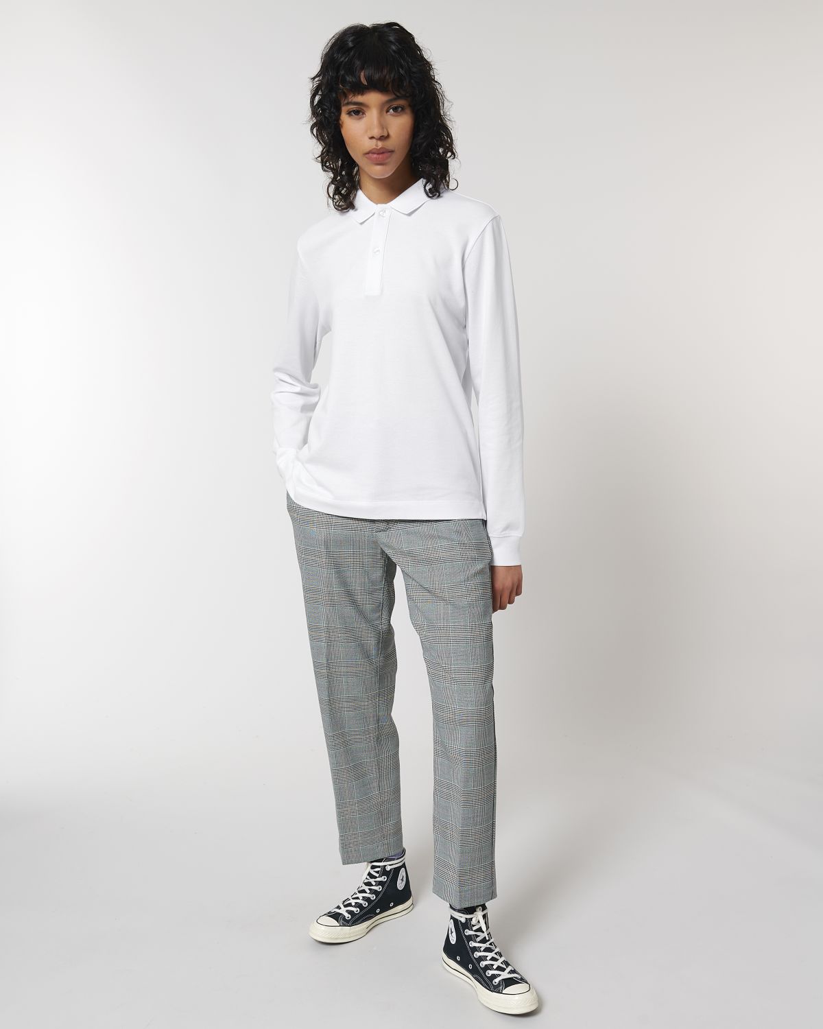 Polo manches longues unisexe personnalisable