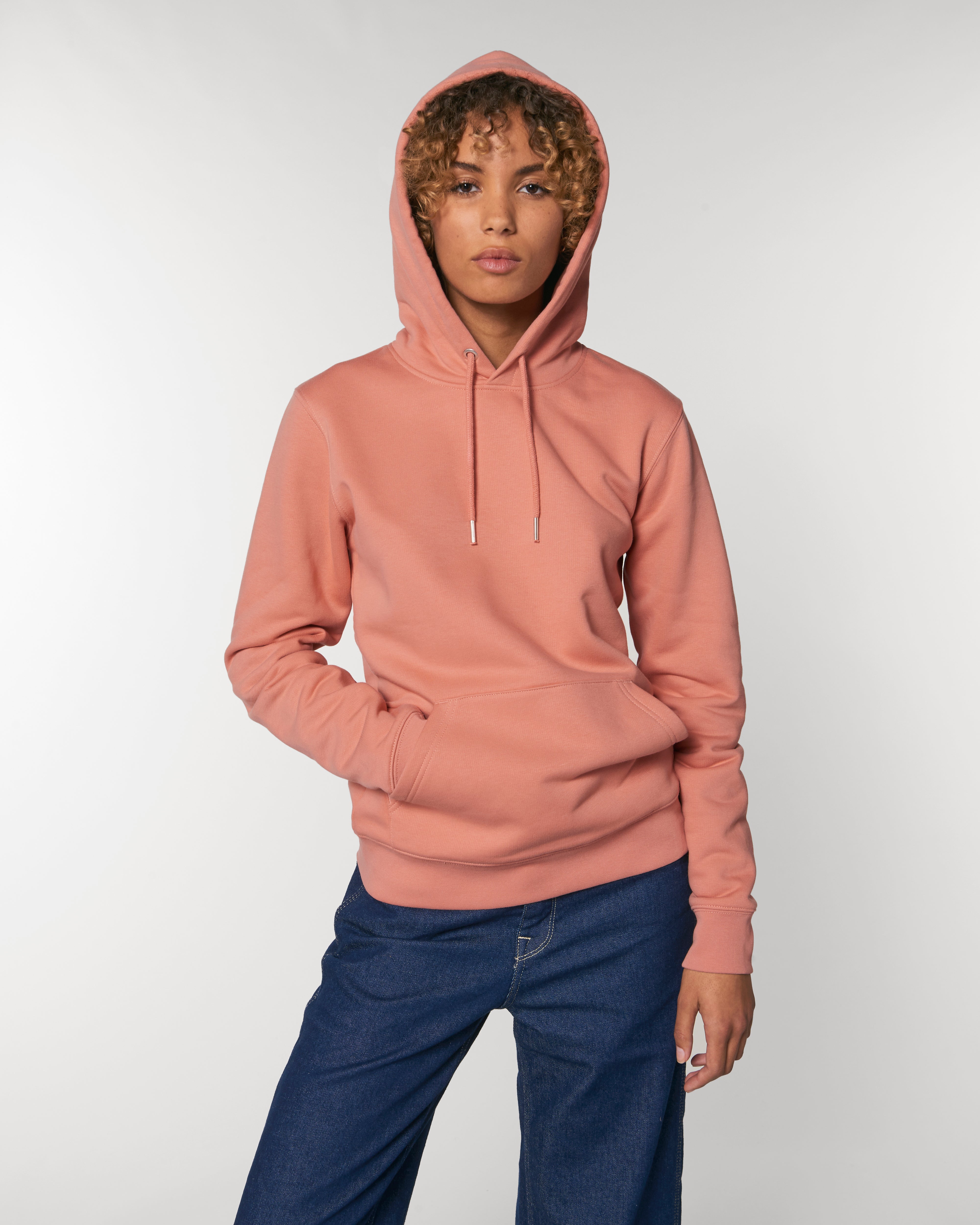 Sweat à capuche iconique à personnaliser en coton bio