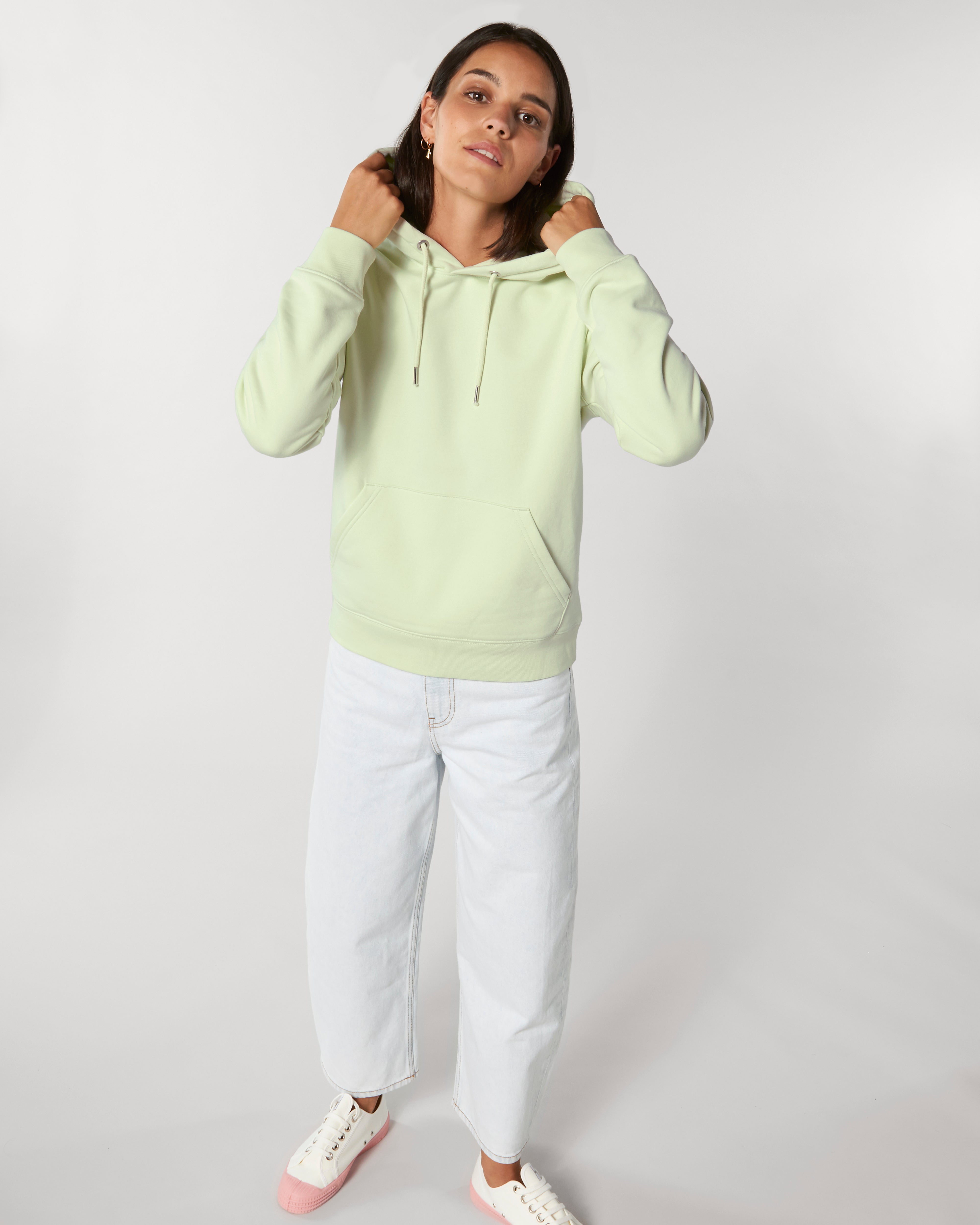 Sweat à capuche iconique à personnaliser en coton bio
