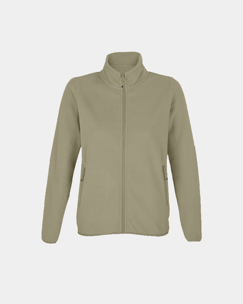 Veste micropolaire recyclée femme à personnaliser