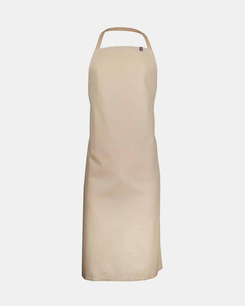 Tablier sans poches Made in France personnalisable