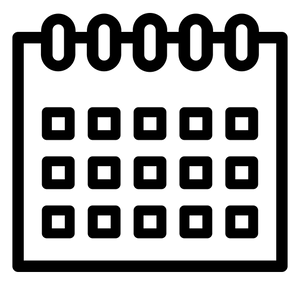 calendrier icône